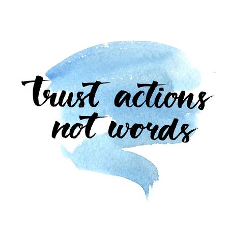 Trust Actions Non Words
