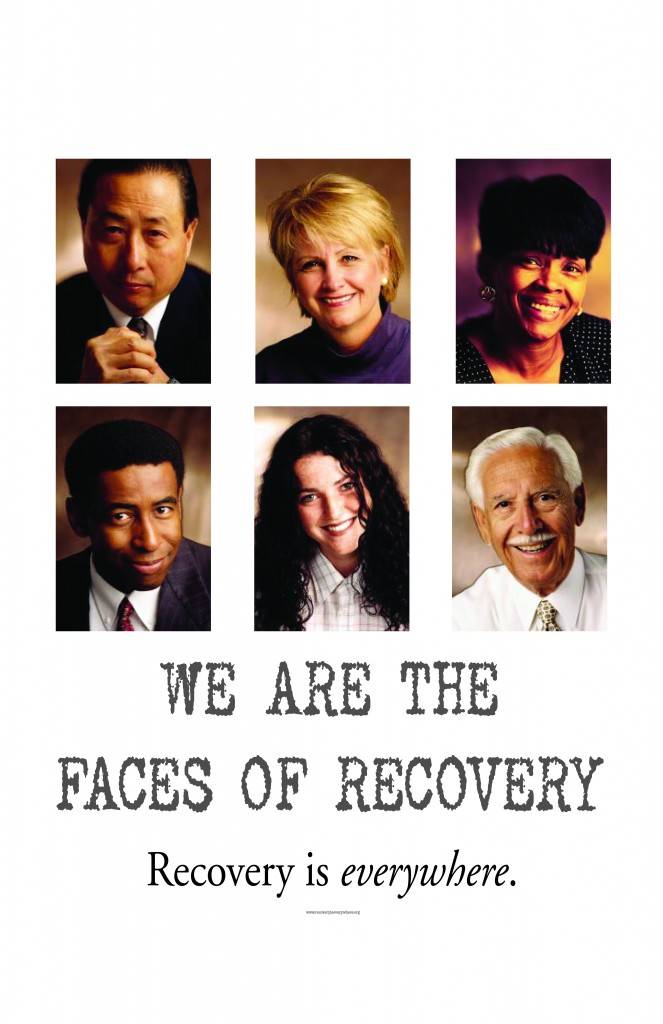 Recovery is Everywhere Poster